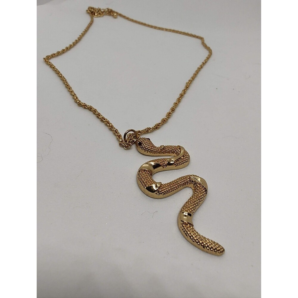 Faux Golden Snake Chain - Picture 3 of 3